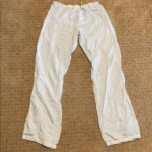 Victoria secret stripped pajama bottoms